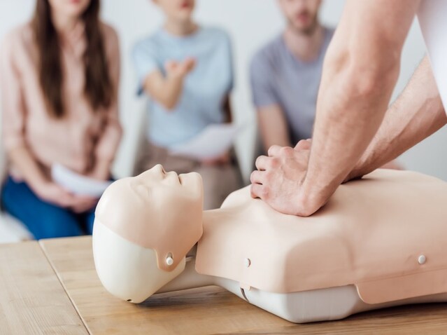 The First Aid/CPR Training course at SKETS International is designed to equip individuals with essential life-saving skills.